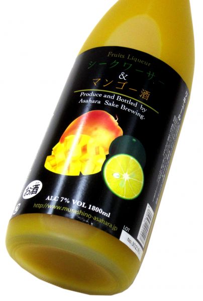 シークワーサー＆マンゴー酒1800ml（1本）
