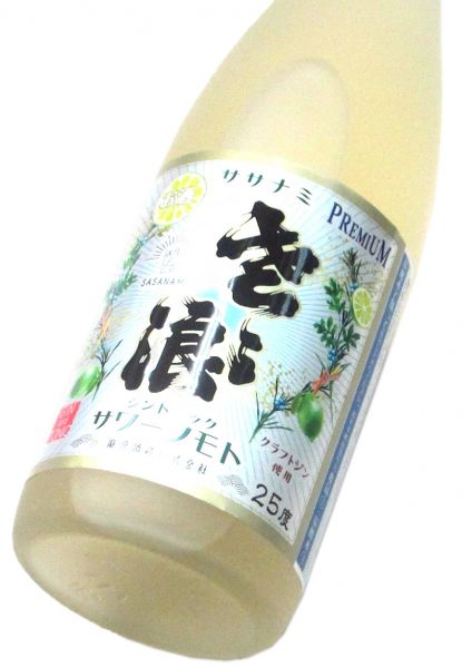 ササナミ サワーノモト　ジントニック720ml（1本）