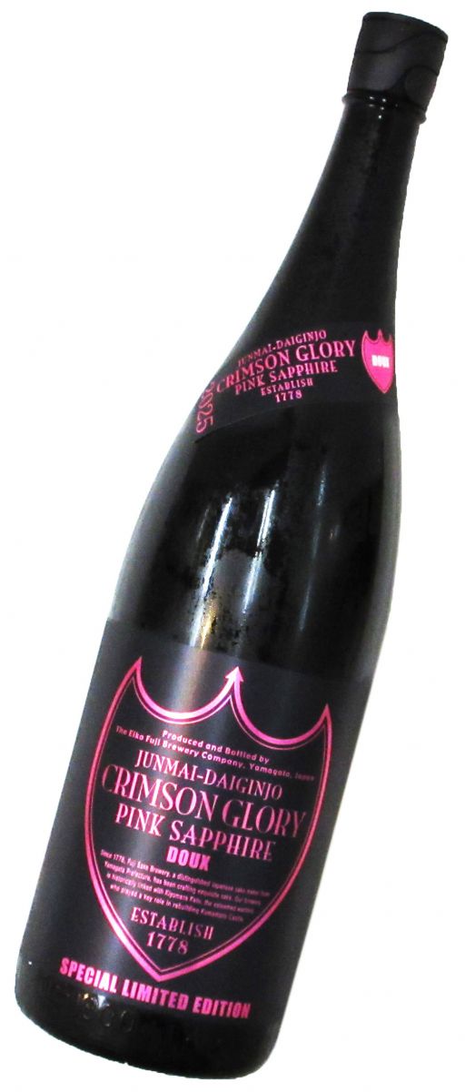 栄光冨士 純米大吟醸無濾過火入れ原酒 「CRIMSON GLORY PINK