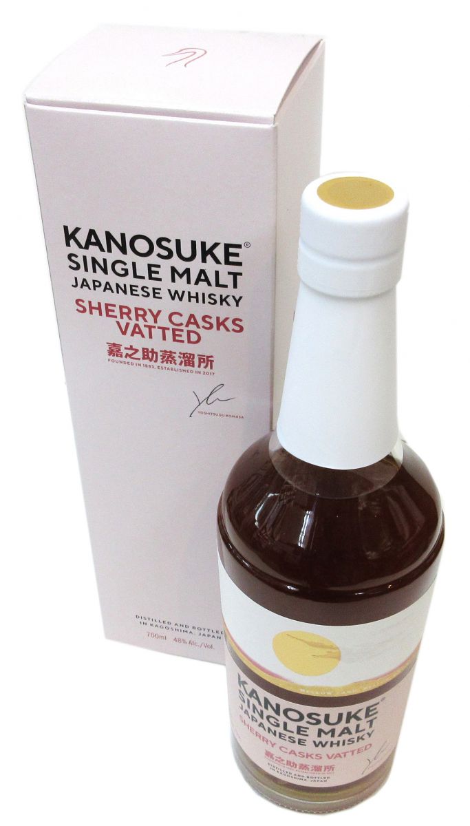 嘉之助 シングルモルト SHERRY CASKS VATTED（専用化粧箱入り） – 酒商
