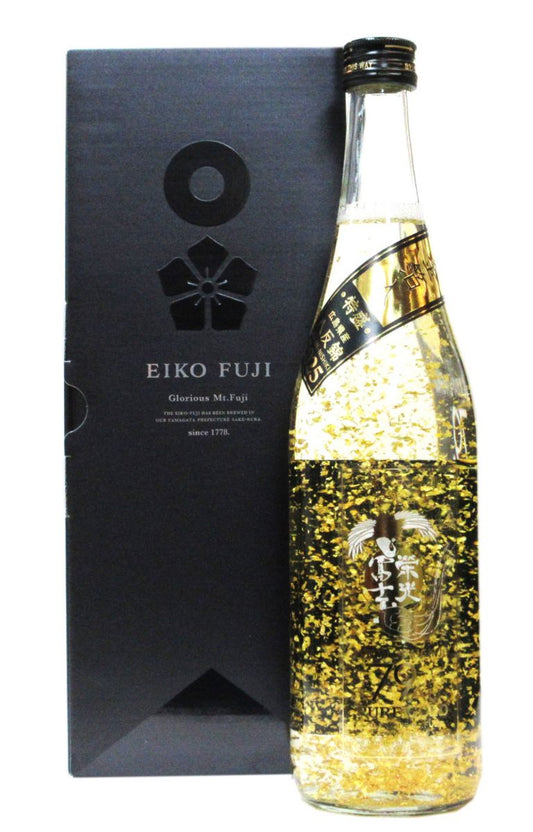 栄光冨士 純米大吟醸原酒 ７９Ａｕ 〜PURE GOLD〜 金箔入（紙箱入り）2025　720ml（1本）要冷蔵