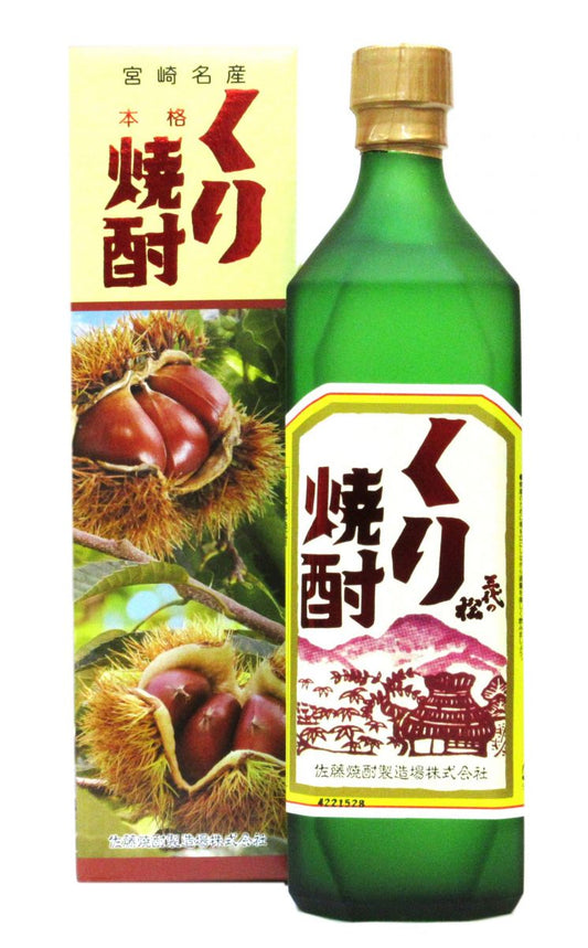 三代の松 くり焼酎（化粧箱入り）720ml（1本）