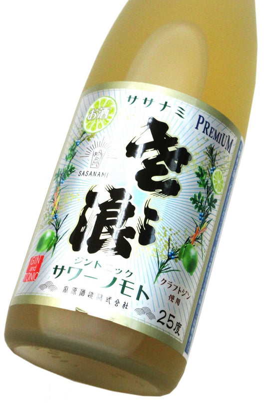 ササナミ サワーノモト　ジントニック720ml（1本）