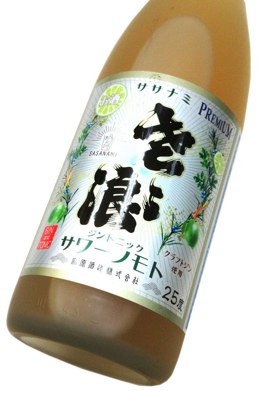 ササナミ サワーノモト　ジントニック1800ml（1本）
