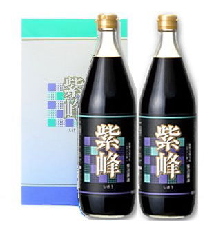紫峰醤油セット（1000ml×2本入り）