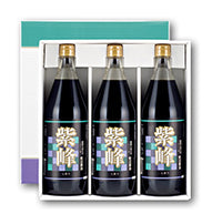 紫峰醤油セット（1000ml×3本入り）
