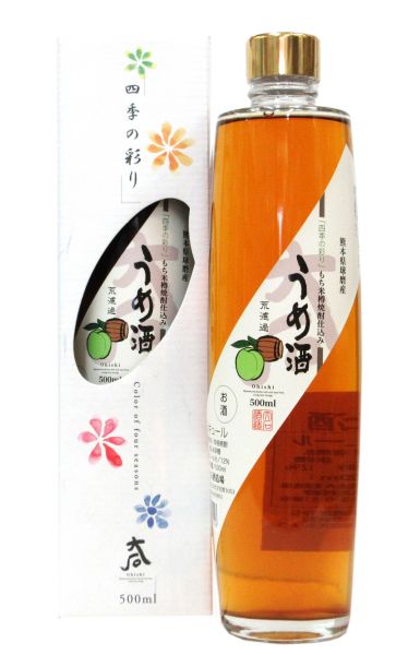 大石　四季の彩り うめ酒（化粧箱入り）500ml（1本）