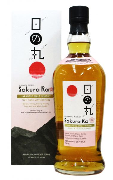日の丸ウイスキー Sakura Ra（さくら・ら）専用化粧箱入り